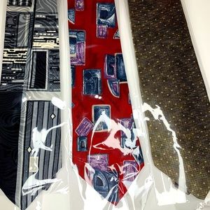 BUY 1 GET 2 FREE! NEW Brand Name Men’s Neck Tie 100% Silk